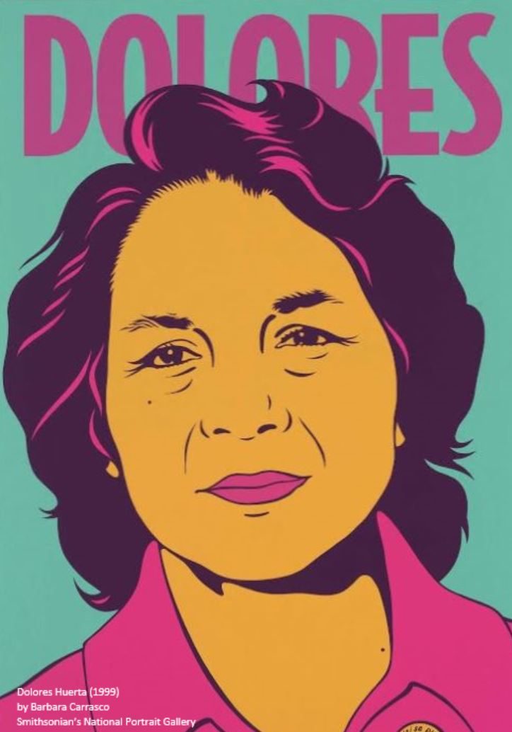Graphic of Dolores Huerta