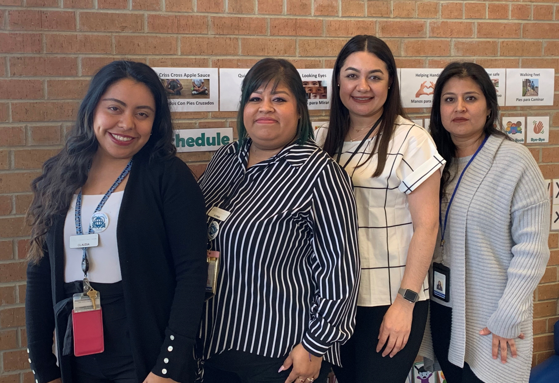 Claudia Corona Nieto, Norma Guzman, Maribel Serrano and Noemi Laurel Zavala.