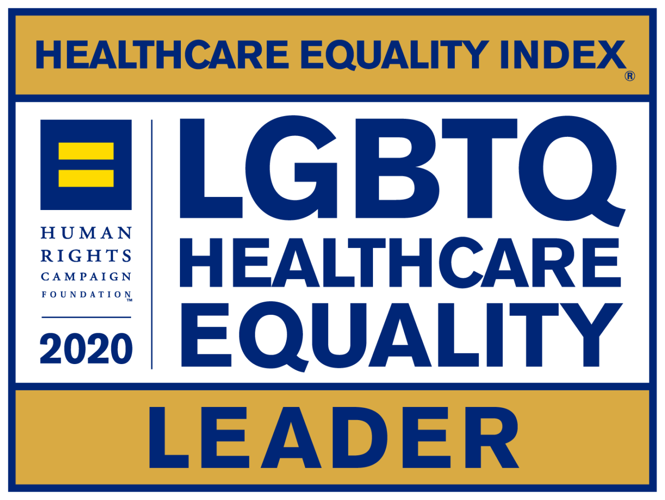 Healthcare Equality Index 2020 Seal