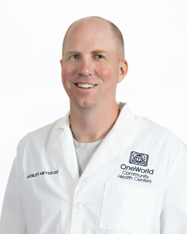 Headshot of Wesley Meyer, DO, Pediatrician.